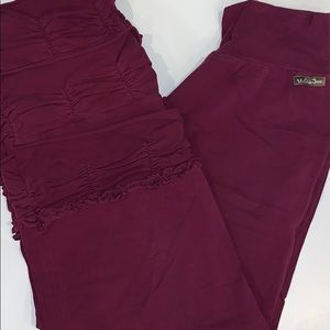 Matilda Jane Plum Ruffle Pants
